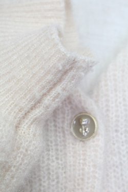 画像5: F&A / フレームローズ釦シュガーラメカーディガン  オフホワイト T-25-11-06-021-LO-TO-SA-ZT