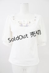 axes femme / ローズガーデンプルオーバー M キナリ T-25-11-09-001-AX-TO-SA-ZT