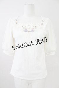 axes femme / ローズガーデンプルオーバー M キナリ T-25-11-09-001-AX-TO-SA-ZT