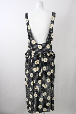 画像2: PINK HOUSE / 雛菊ドットジャンパースカート  黒Ｘ白 T-25-11-09-027-LO-OP-SA-ZT