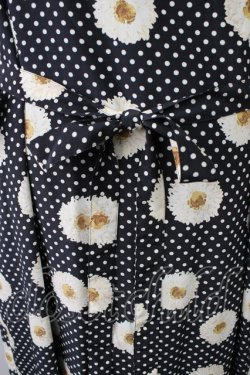 画像3: PINK HOUSE / 雛菊ドットジャンパースカート  黒Ｘ白 T-25-11-09-027-LO-OP-SA-ZT