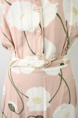 画像5: 【SALE】INGEBORG / 芥子柄ワンピース  ピンク T-25-11-09-030-LO-OP-SA-ZT384 (5)