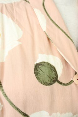 画像7: INGEBORG / 芥子柄ワンピース  ピンク T-25-11-09-030-LO-OP-SA-ZT