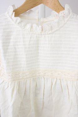 画像3: SALON DE SISTER / ピンタックヨークブラウス M キナリ T-25-11-09-035-LO-BL-SA-ZT