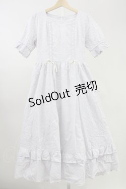 画像1: 【SALE】axes femme / コットンレースワンピース F ラベンダー T-25-11-09-005-AX-OP-SA-ZT505