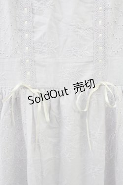 画像3: 【SALE】axes femme / コットンレースワンピース F ラベンダー T-25-11-09-005-AX-OP-SA-ZT505