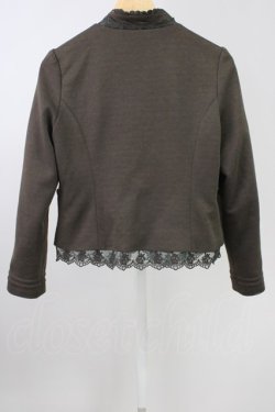 画像2: axes femme / ナポレオン風カットジャケット M カーキ T-25-11-09-042-AX-JA-SA-ZT