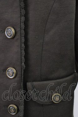 画像3: axes femme / ナポレオン風カットジャケット M カーキ T-25-11-09-042-AX-JA-SA-ZT