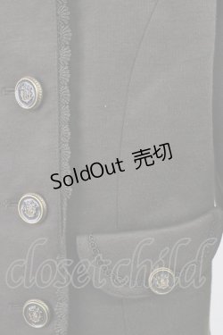 画像3: axes femme / ナポレオン風カットジャケット M カーキ T-25-11-09-042-AX-JA-SA-ZT