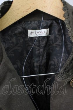 画像4: axes femme / ナポレオン風カットジャケット M カーキ T-25-11-09-042-AX-JA-SA-ZT