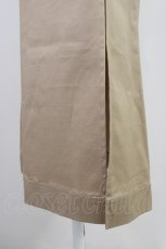 画像3: 【SALE】INGEBORG / スリットロングスカート L ベージュ T-25-11-09-043-LO-SK-AS-ZT400 (3)