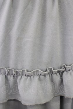 画像4: axes femme kawaii / ロマンティックフリルスカート M ブルー T-25-11-09-044-AX-SK-SA-ZT