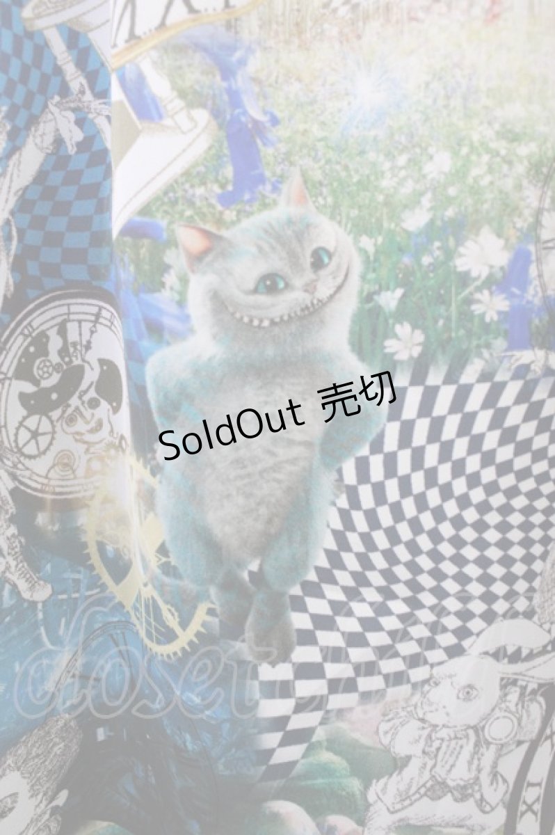 画像4: 【SALE】PINK HOUSE CHELSEA / アリスインワンダーランドコラボスカート 2(S) ブルー T-25-11-09-046-EL-SK-SA-ZT357 (4)