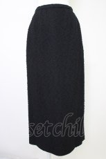 画像1: 【SALE】INGEBORG / ツイードペンシルスカート M ブラック T-25-11-09-047-LO-SK-SA-ZT357 (1)