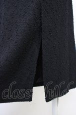 画像3: 【SALE】INGEBORG / ツイードペンシルスカート M ブラック T-25-11-09-047-LO-SK-SA-ZT357 (3)