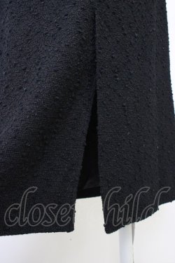画像3: INGEBORG / ツイードペンシルスカート M ブラック T-25-11-09-047-LO-SK-SA-ZT