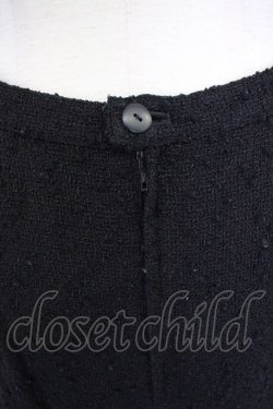 画像4: INGEBORG / ツイードペンシルスカート M ブラック T-25-11-09-047-LO-SK-SA-ZT