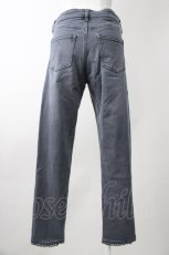 画像2: 【SALE】axes femme / ポケット刺繍デニムパンツ S グレー T-25-11-09-054-AX-PA-SA-ZT418 (2)