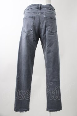 画像2: axes femme / ポケット刺繍デニムパンツ S グレー T-25-11-09-054-AX-PA-SA-ZT