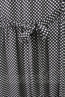 画像3: PINK HOUSE / ドット半袖ワンピース  黒Ｘ白 T-25-11-09-008-LO-OP-SA-ZT