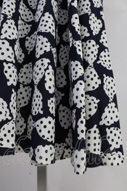 画像5: INGEBORG / ドットリボン総柄シャツワンピース  黒Ｘ白 T-25-11-09-009-LO-OP-SA-ZT