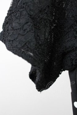 画像4: Ph Blue / レース切り替えドットワンピース  ブラック T-25-11-09-011-LO-OP-SA-ZT