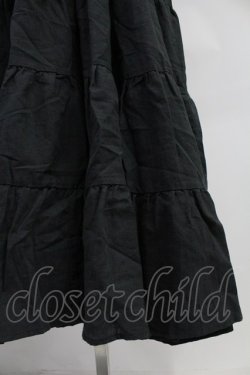 画像3: PINK HOUSE / フロント刺繍半袖ロングワンピース  グレー T-25-11-09-012-LO-OP-SA-ZT