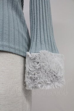 画像4: axes femme / ファースタンドインナープルオーバー  サックス T-25-11-09-018-AX-TO-SA-ZT