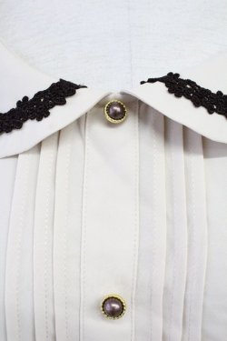 画像3: axes femme / 丸襟タックチュニック M ベージュ T-25-11-09-019-AX-TO-SA-ZT