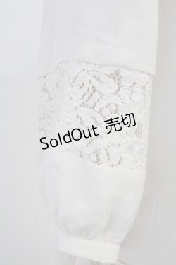 画像4: axes femme / 丸襟タックチュニック M ベージュ T-25-11-09-019-AX-TO-SA-ZT