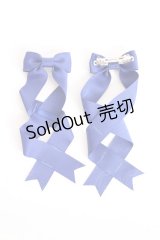 LOTUS ribbon / ツインリボンバレッタ   T-25-11-14-001-EL-AC-SA-ZI