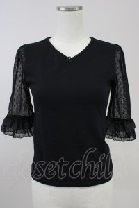 MILK / チュチュスリーブインナー  ブラック T-25-11-14-012-ML-TO-SA-ZI