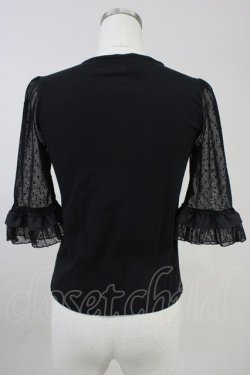 画像2: MILK / チュチュスリーブインナー  ブラック T-25-11-14-012-ML-TO-SA-ZT