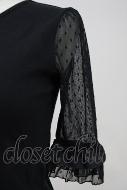 画像3: MILK / チュチュスリーブインナー  ブラック T-25-11-14-012-ML-TO-SA-ZT