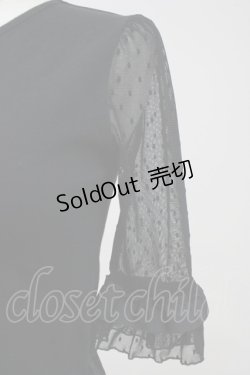 画像3: MILK / チュチュスリーブインナー  ブラック T-25-11-14-012-ML-TO-SA-ZI