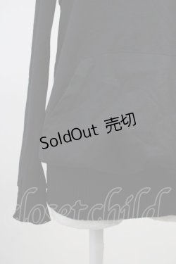 画像3: MA*RS / オフショルロングパーカー  黒 T-25-11-14-013-EL-TO-SA-ZI