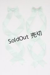 LOTUS ribbon / ツインリボンバレッタ   T-25-11-14-003-EL-AC-SA-ZI