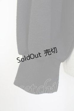 画像3: MA*RS / レースヨーク襟トップス M ブラックＸホワイト T-25-11-14-018-EL-TO-SA-ZI