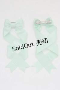 LOTUS ribbon / ツインリボンバレッタ   T-25-11-14-004-EL-AC-SA-ZI