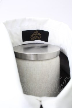 画像4: MIHO MATSUDA / ネクタイ付きワンピース  グレーＸ白 T-25-11-14-019-GO-OP-SA-ZT