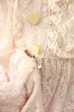 画像7: metamorphose / 総レースドレープジャンパースカート  ピンク T-25-11-14-020-ME-OP-SA-ZI (7)