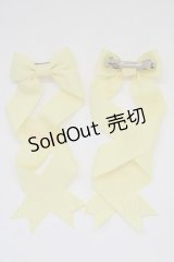 LOTUS ribbon / ツインリボンバレッタ   T-25-11-14-005-EL-AC-SA-ZI