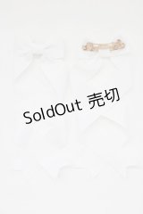 LOTUS ribbon / ツインリボンバレッタ   T-25-11-14-006-EL-AC-SA-ZI