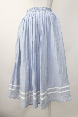 画像2: F i.n.t / ライン使いシアータックスカート F ライトブルー T-25-11-14-024-CA-SK-SZ-ZT