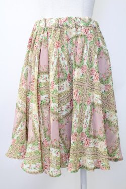 画像2: axes femme / ローズフレームスカート   T-25-11-14-026-AX-SK-SZ-ZT