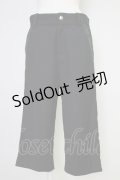 MINT NeKO / スタッズボタンパンツ  ブラック T-25-11-14-031-HN-PA-SA-ZI