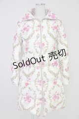 JESUS DIAMANTE / ベルサイユダウンコート 38 アイボリー T-25-11-14-032-JE-CO-SA-ZI