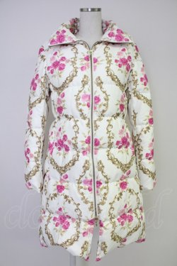 画像1: JESUS DIAMANTE / ベルサイユダウンコート 38 アイボリー T-25-11-14-032-JE-CO-SA-ZT