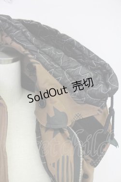 画像3: MINT NeKO / ネコ柄コート  ブラウン T-25-11-14-033-HN-CO-SA-ZI