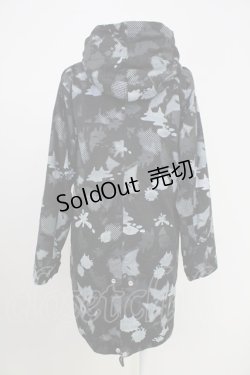 画像2: MINT NeKO / ネコカモフラコート  ブラック T-25-11-14-035-HN-CO-SA-ZT